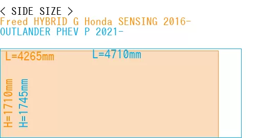 #Freed HYBRID G Honda SENSING 2016- + OUTLANDER PHEV P 2021-